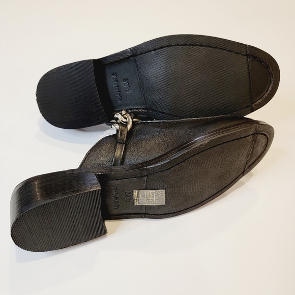 Free People Vida Mules Black Leather EU 36.5 (US 6.5) - Picture 9 of 17